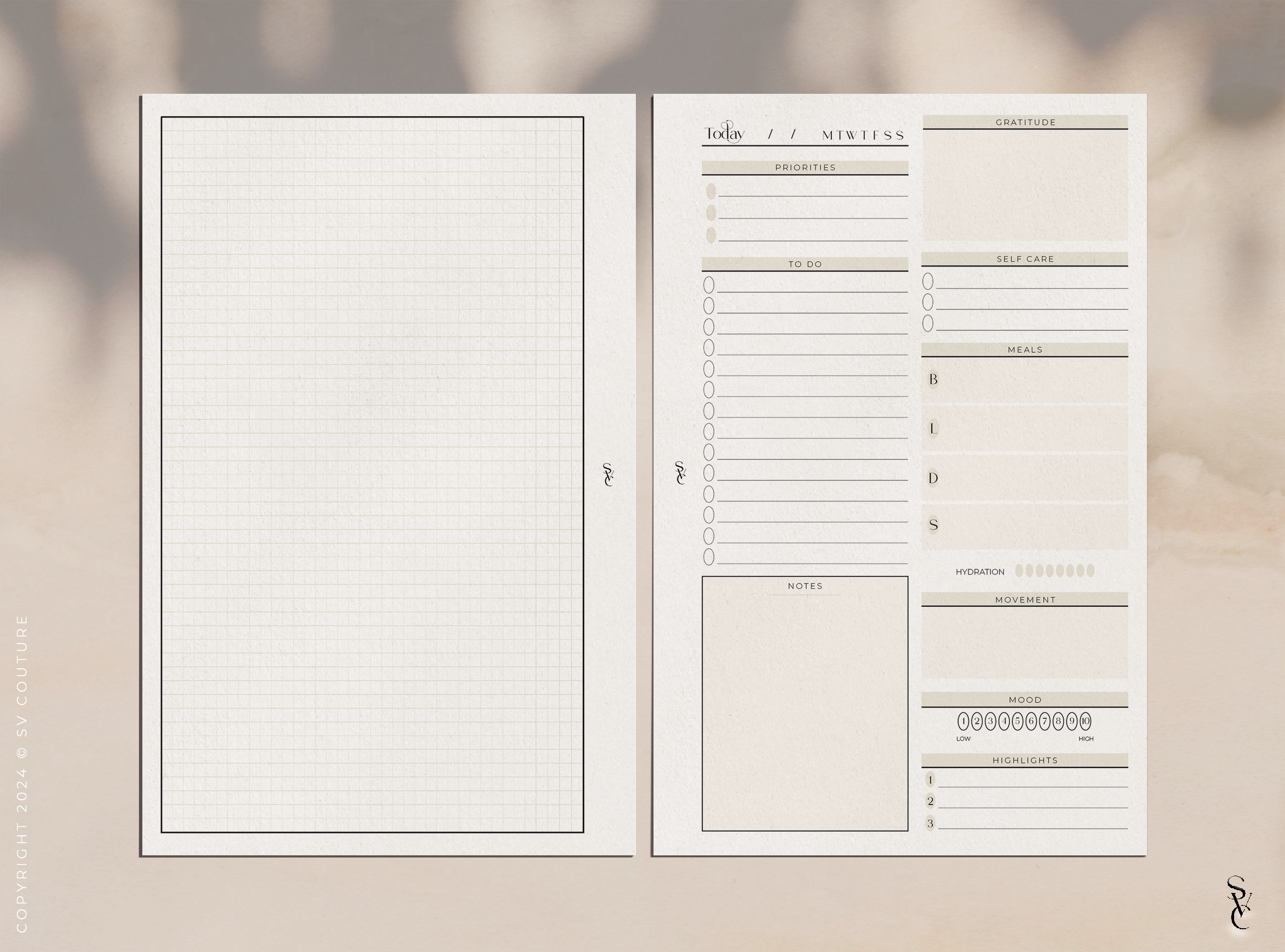 SV Signature Dailies + Grid Notes