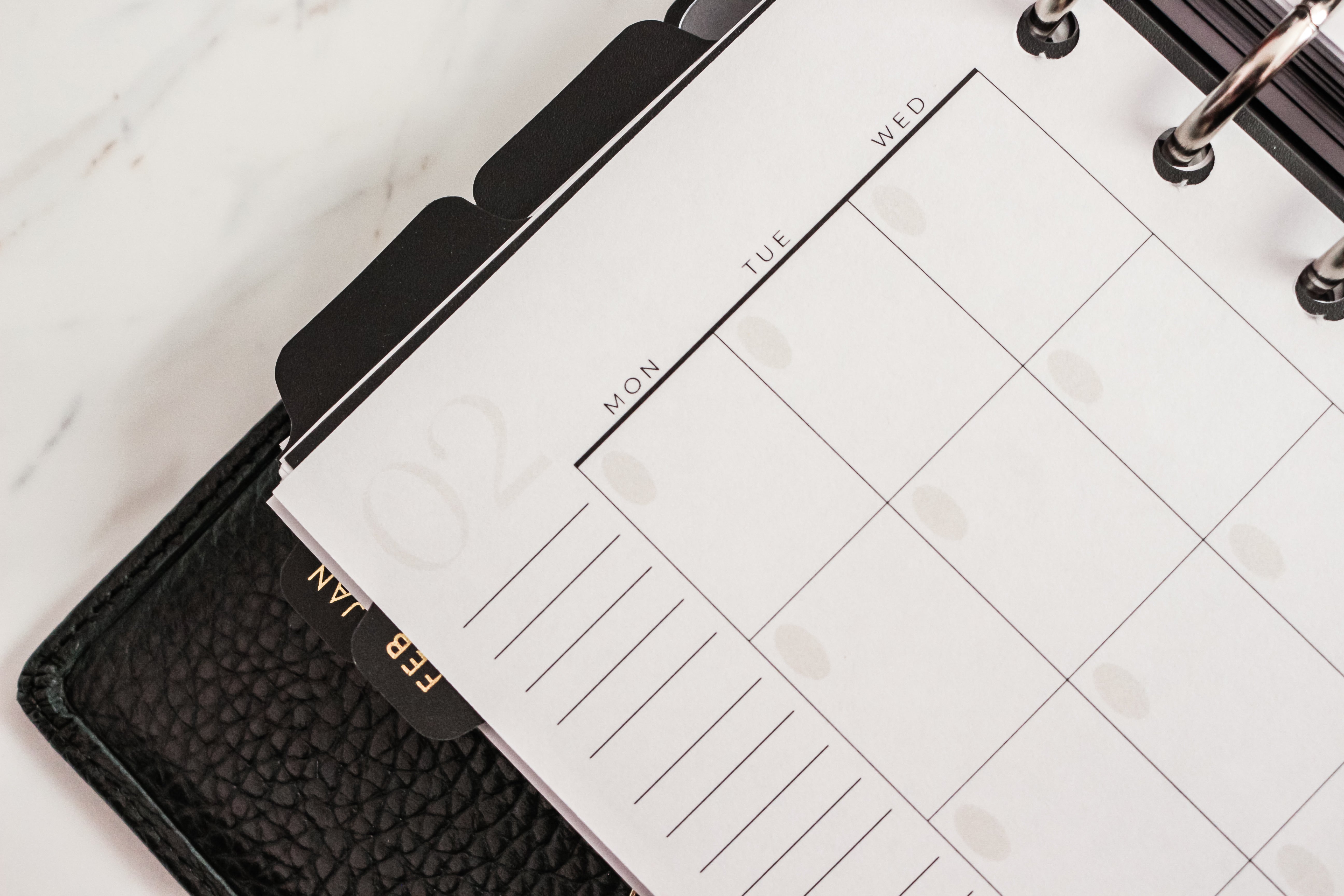 Monthly Planner & Review