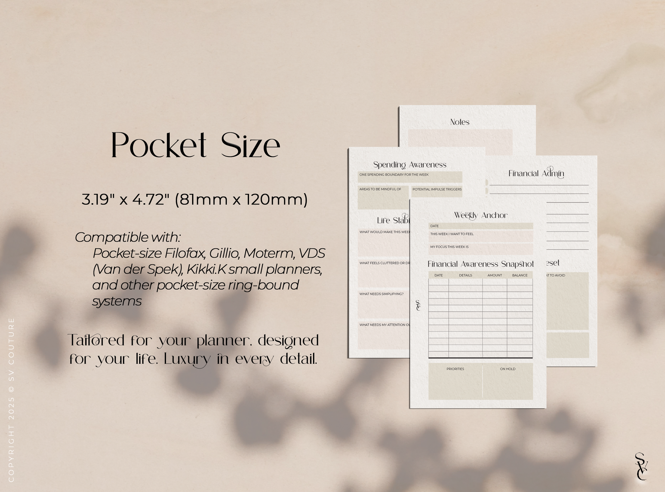 Weekly Financial Reset