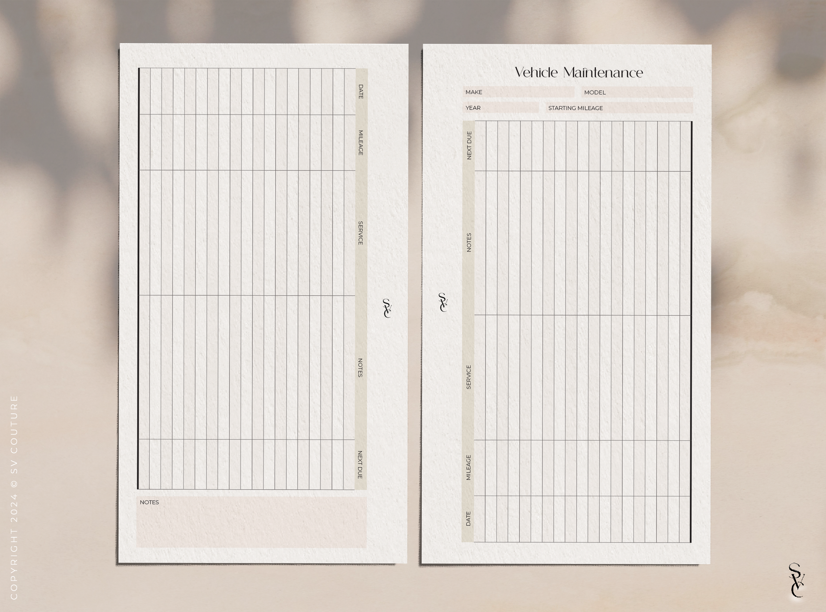 Vehicle Maintenance Tracker