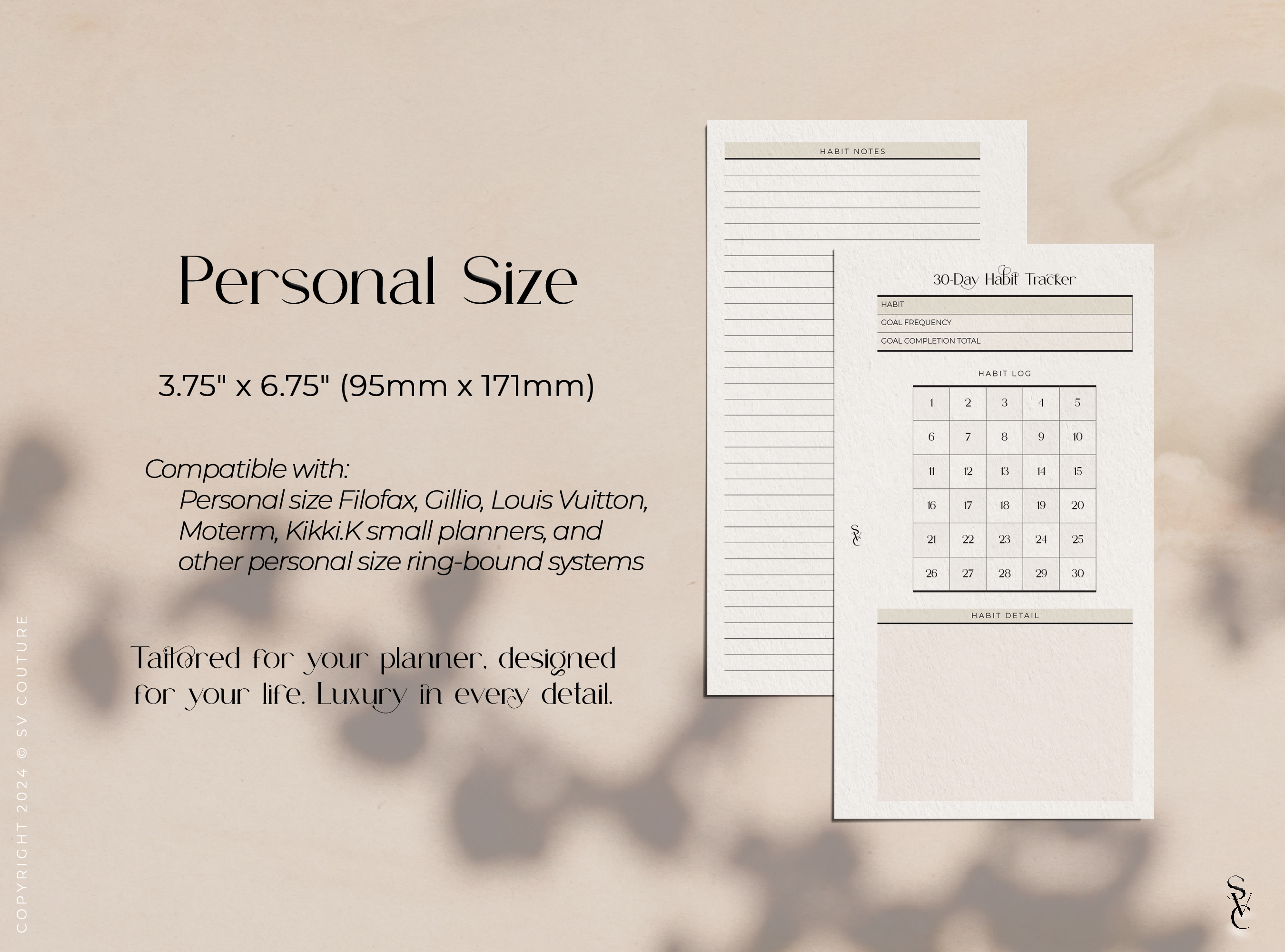 30 Day Habit Tracker