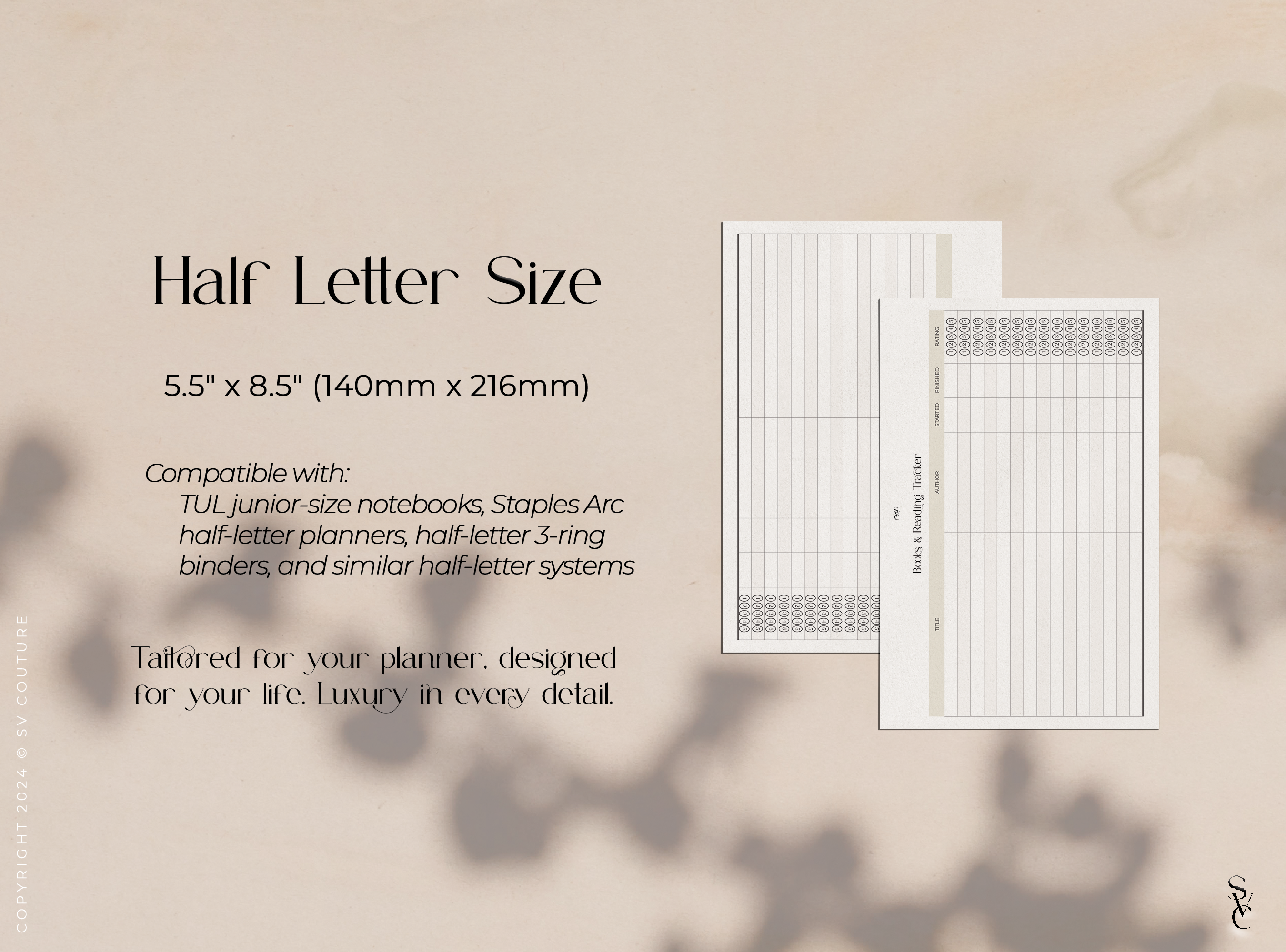 Books & Reading Tracker with Ratings