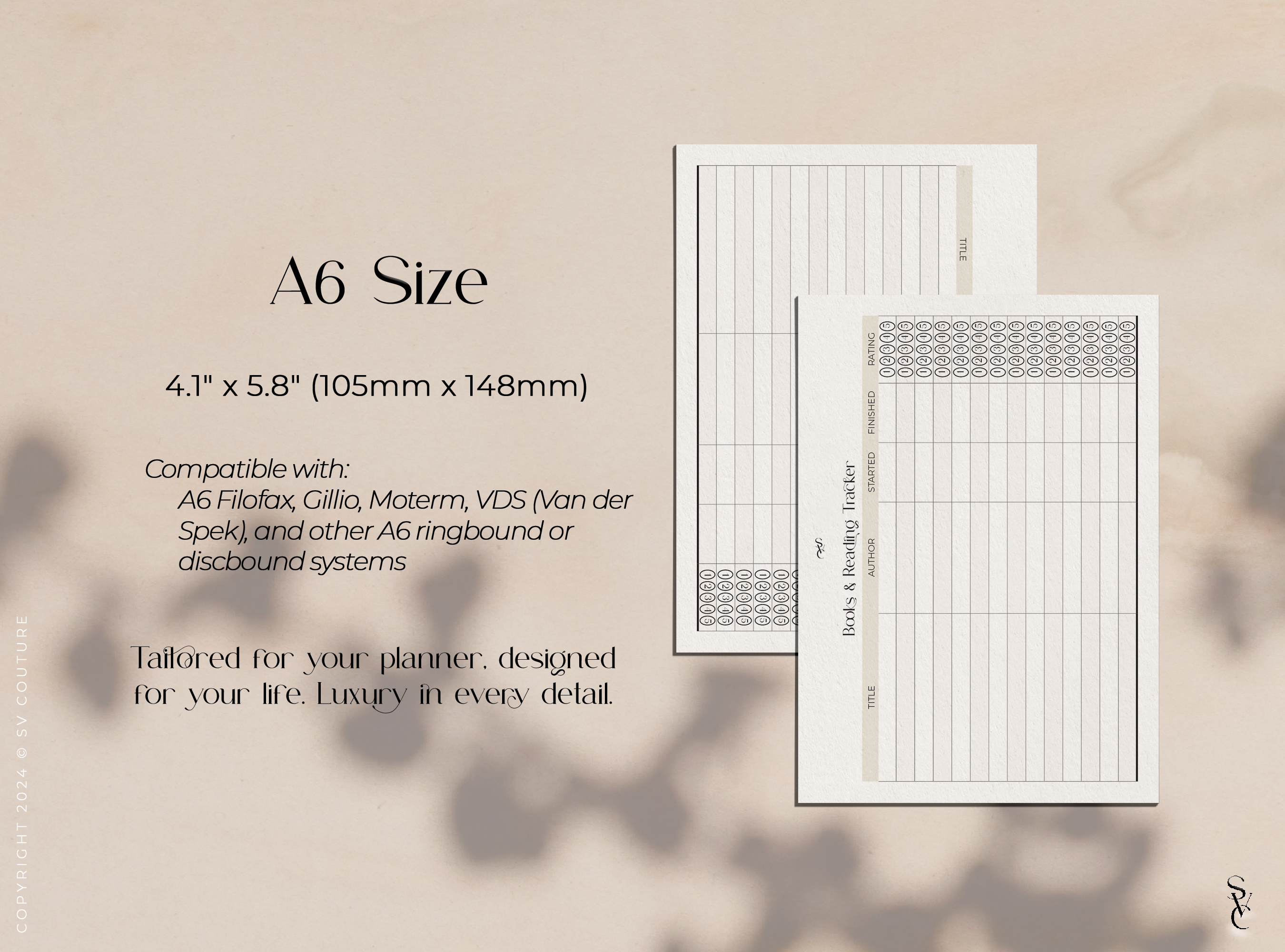 Books & Reading Tracker with Ratings