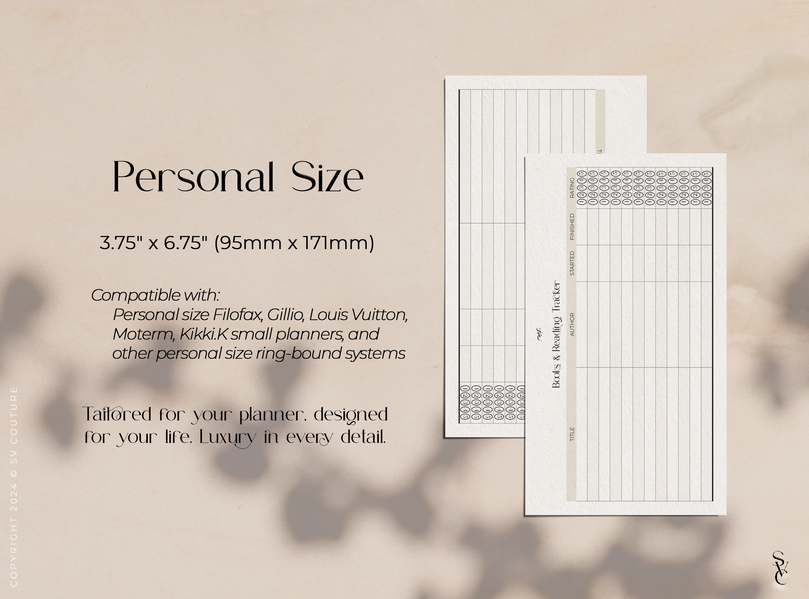 Books & Reading Tracker with Ratings