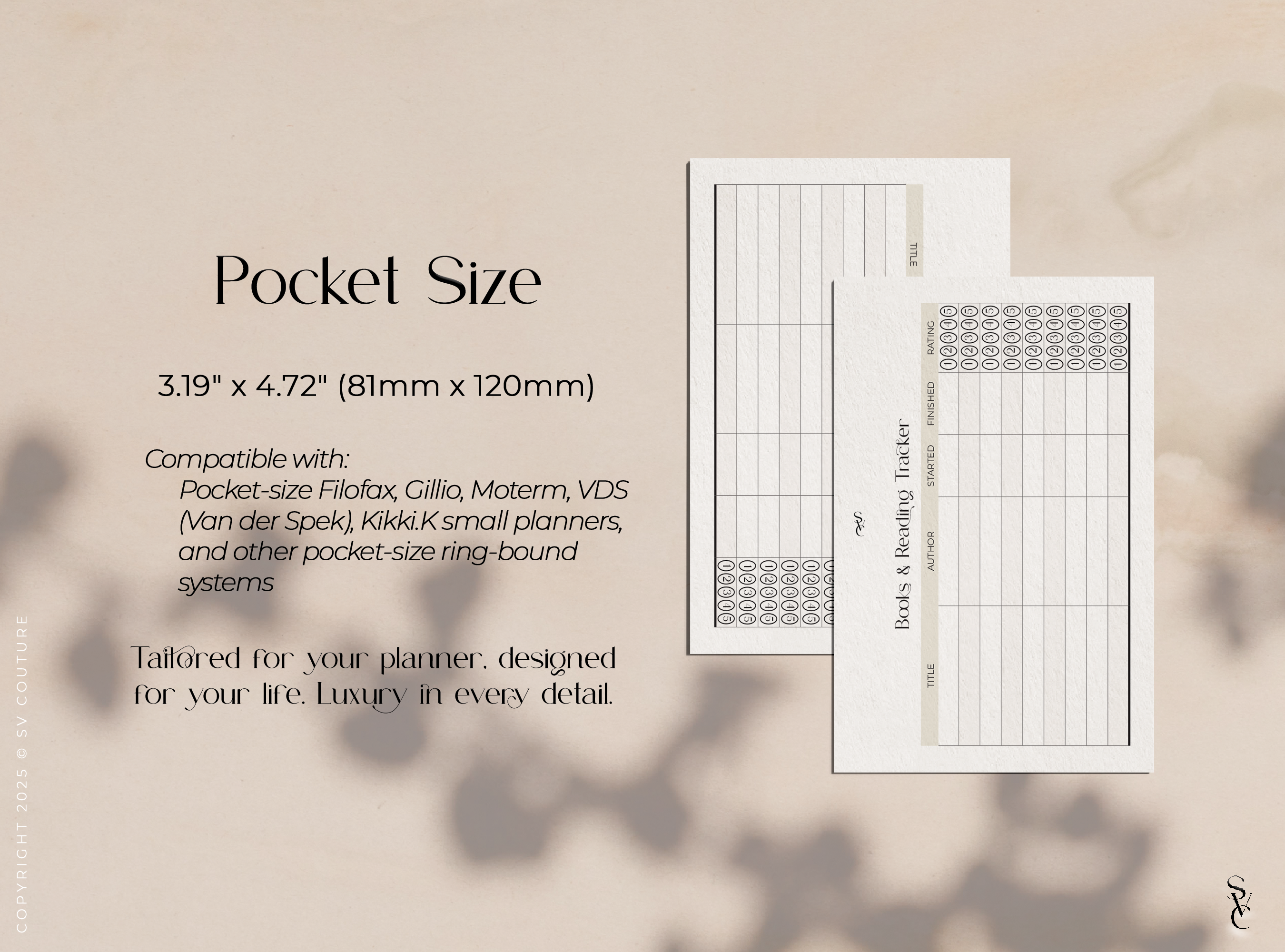 Books & Reading Tracker with Ratings