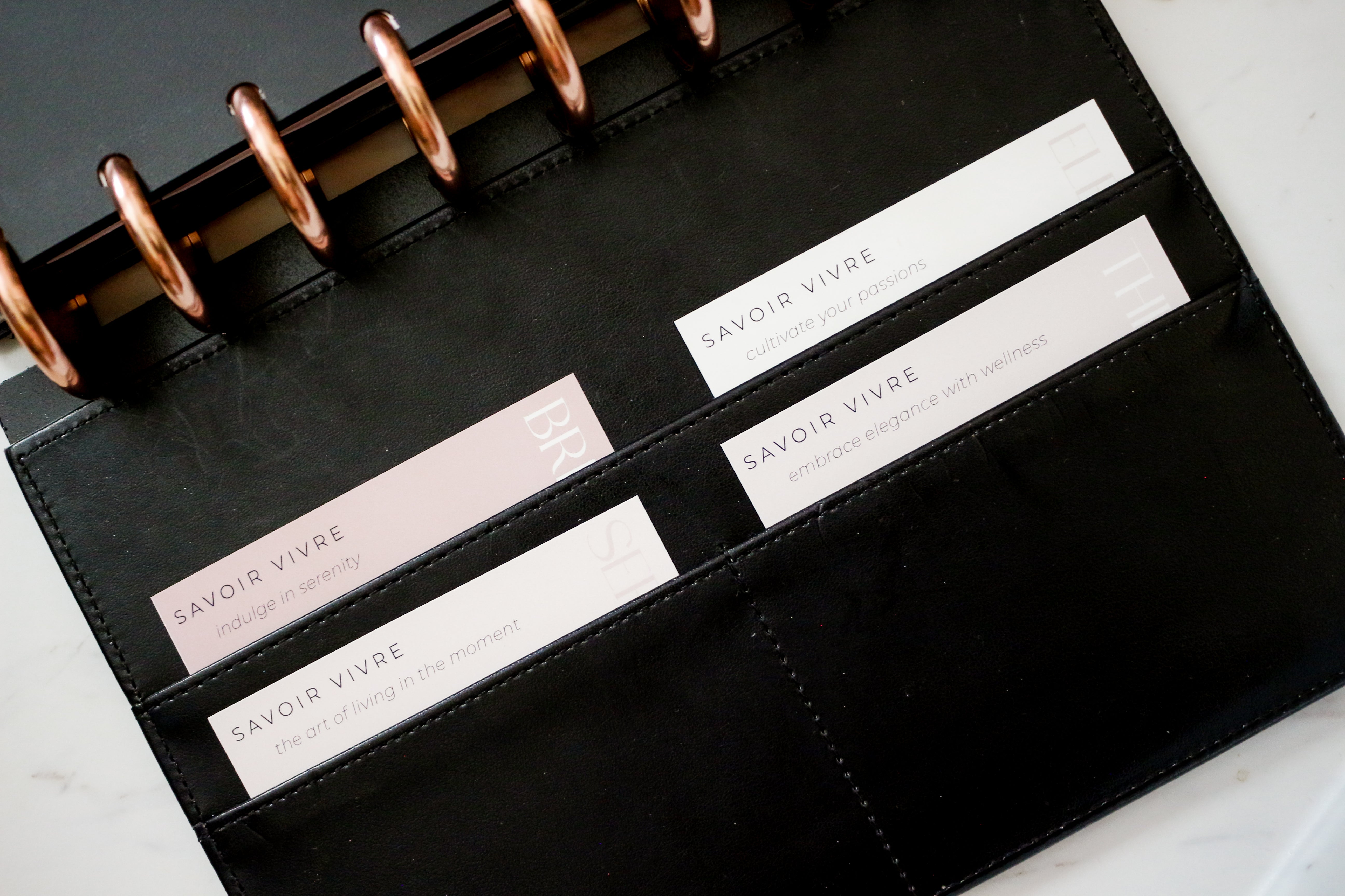 Self Care & Lifestyle Menu Cards (Editable)