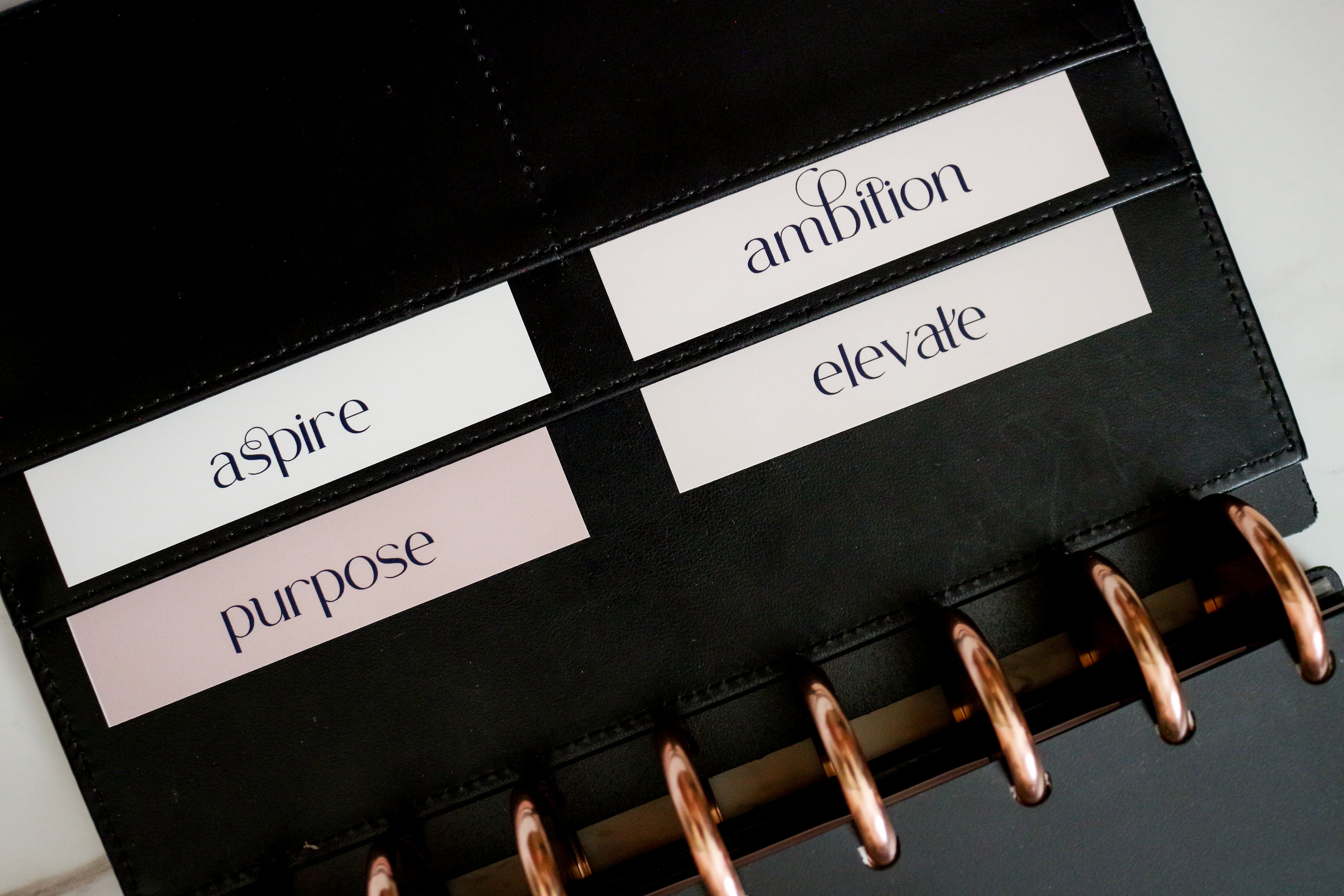 Goal Cards (Editable)