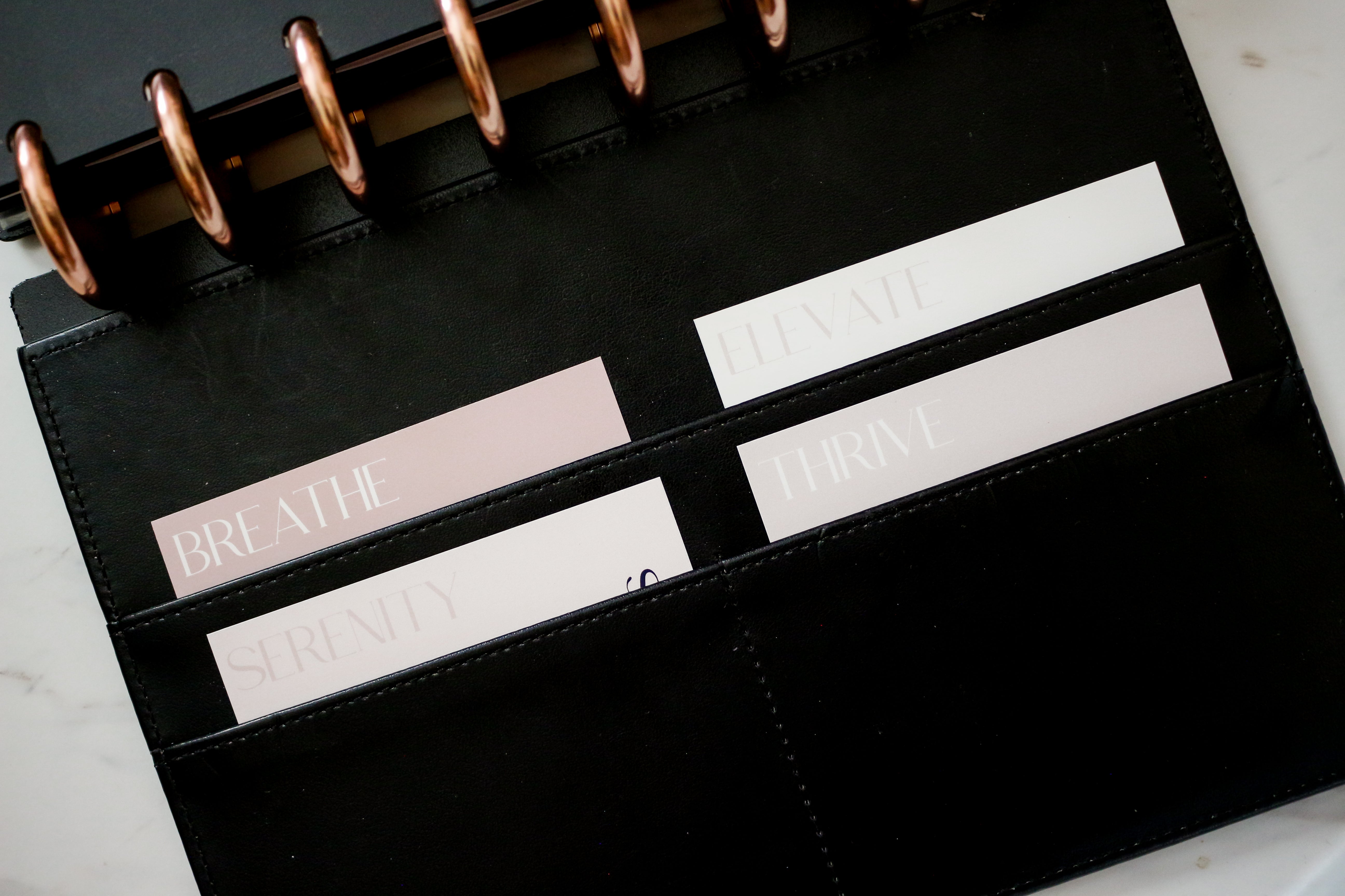 Self Care & Lifestyle Menu Cards (Editable)