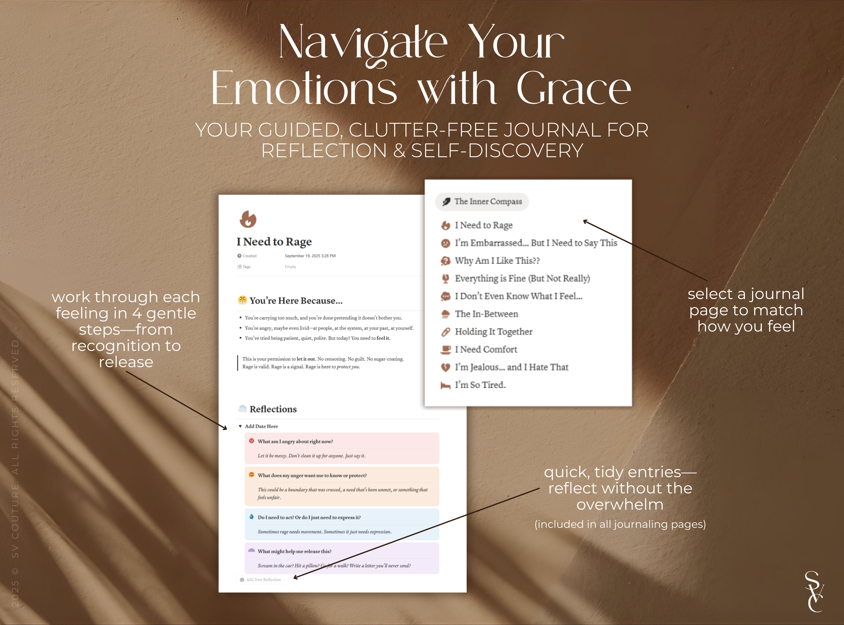 Dashboard Noir™ | Soft Living Notion Template