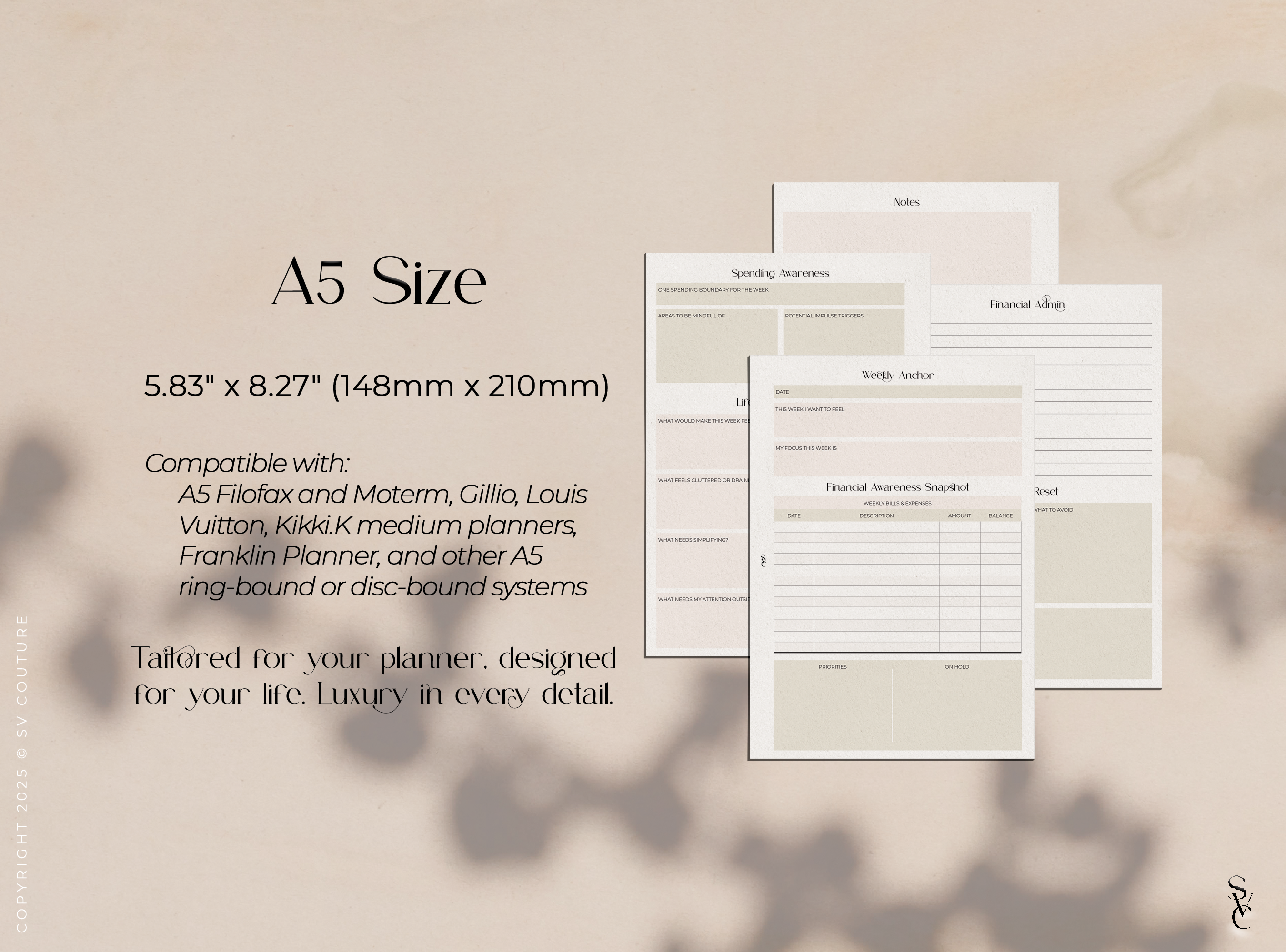 Weekly Financial Reset