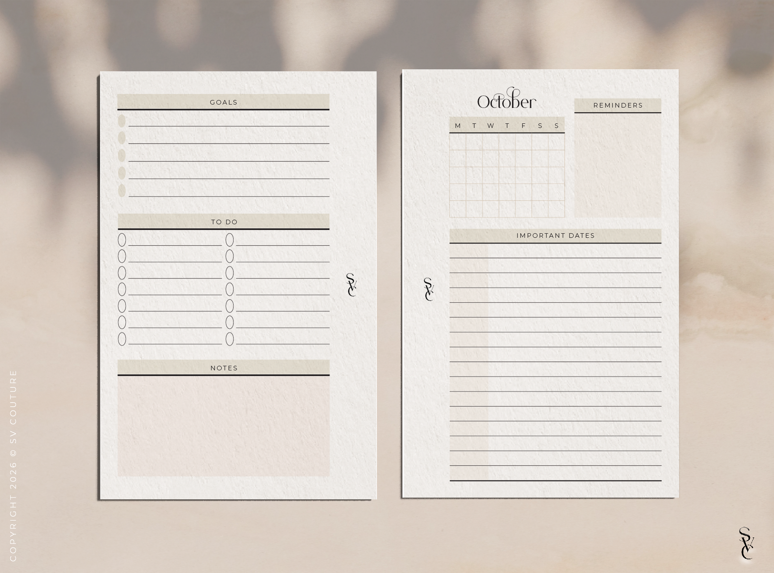 Monthly Focus Overview