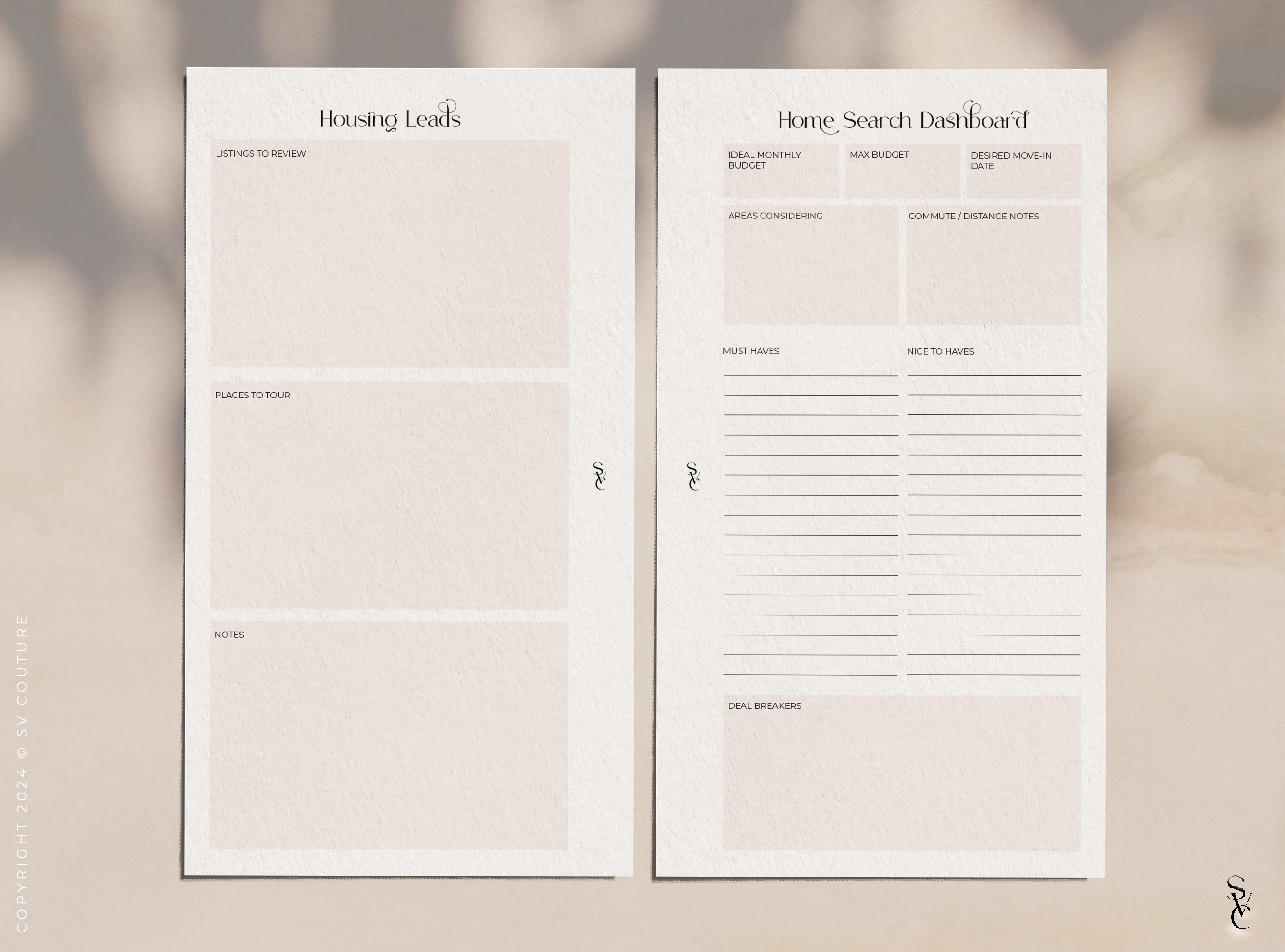 Home Search Tracker System